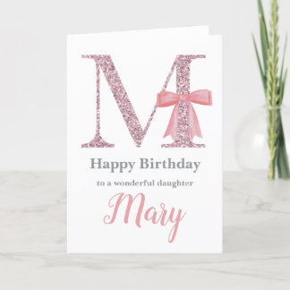 Festividades Cartão de aniversário personalizado para ela - Let