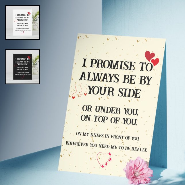 Festividades Cartão de Aniversário Safado para Ele (Dirty Naughty Anniversary Card for Him)