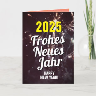 Festividades Cartão de Ano Novo 2025 enviar por SMS