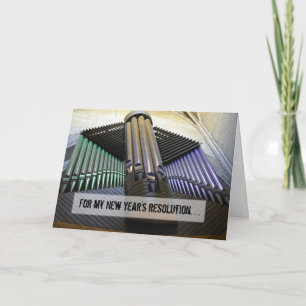 Festividades Cartão de ano novo organizado