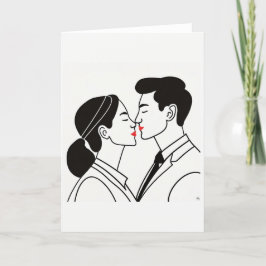 Festividades Cartão de Arte do Dia dos Namorados