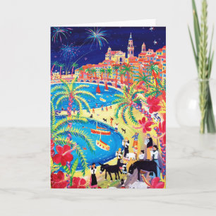 Festividades Cartão de Arte: Música Magical Mountain, Menton