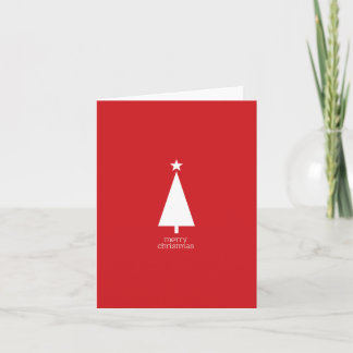 Festividades Cartão de Árvore de Natal