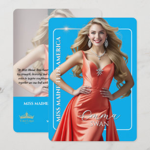 Festividades Cartão de Autógrafo Personalizado com Logotipo da