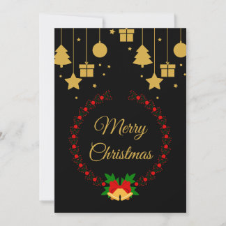 Festividades cartão de Boas Festas