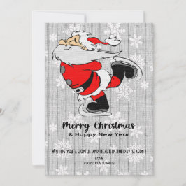 Festividades Cartão de Boas Festas de Natal e Ano Novo
