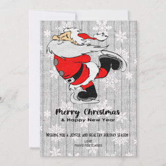 Festividades Cartão de Boas Festas de Natal e Ano Novo