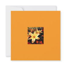 Cartão de Boas Festas do Dia das Mães