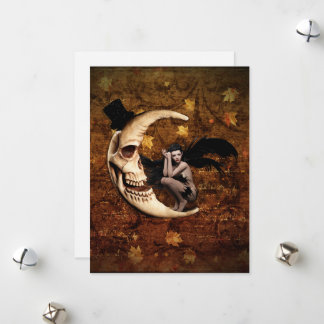 Festividades Cartão de Boas Festas Fada Ruim em Branco