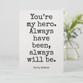 Festividades Cartão de Boas Festas Personalizado para o Pai par