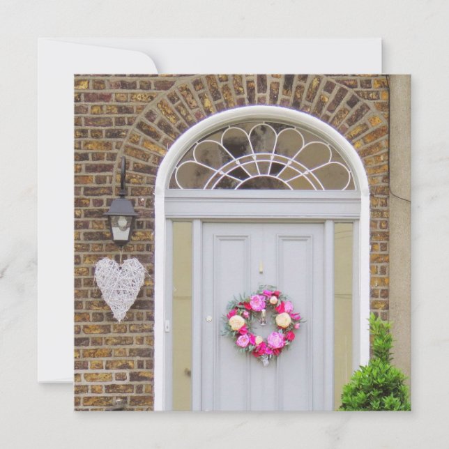 Festividades Cartão de Boas-Vindas de Dia dos Namorados na Port (Frente)