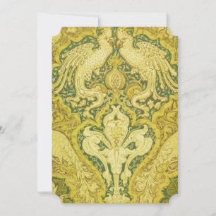 Festividades Cartão de Boas-Vindas V&A Gold Cockatoo