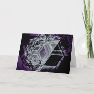 Festividades Cartão de Bochechamento de Matiz Roxo