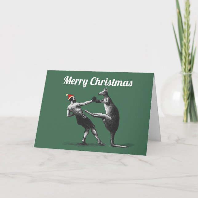 Festividades Cartão de Boxing de Natal (Frente)
