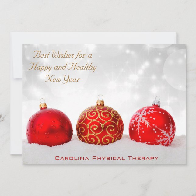 Festividades Cartão de Calendário de Natal Comercial 2015 (Frente)