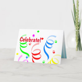 Festividades Cartão de Celebração
