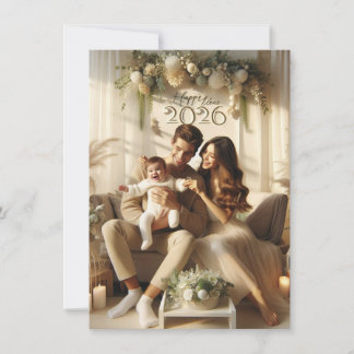 Festividades Cartão de Celebração de Ano Novo | Cartão de Famíl