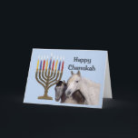 Festividades Cartão de Chanukah dos amigos do cavalo<br><div class="desc">Recordar a família e os amigos durante a estação de Chanukah é uma maneira maravilhosa de permanecer em contacto com as pessoas que você ama e se importa aproximadamente. Eu criei estes cartões de Chanukah do cavalo com amor e o cuidado e eu somos certos que qualquer um que ama...</div>