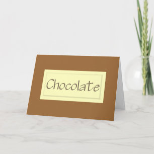 Festividades Cartão de Chocolate Branco