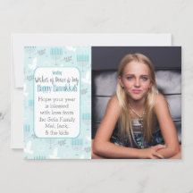 Cartão de cliente Peace & Joy Hanukkah