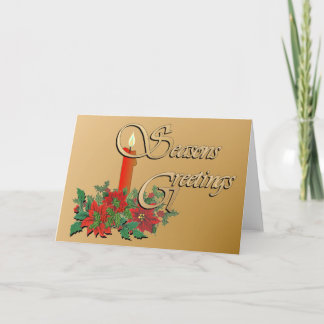 Festividades CARTÃO DE Coleção DE Natal