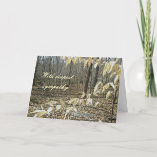 Festividades Cartão de condolências de pássaro de inverno