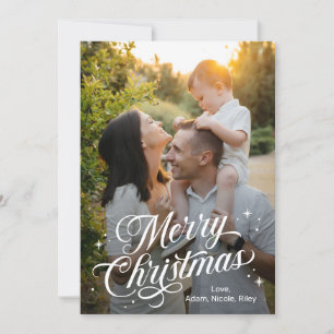 Festividades Cartão de Cores para Feliz Natal Editável