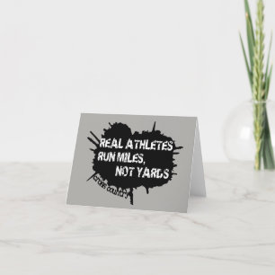 Festividades Cartão de Corredor Cruzado para Boa Sorte