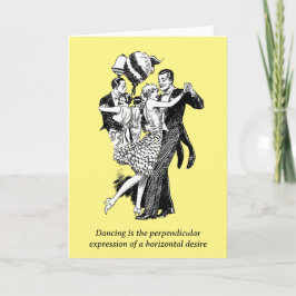 Festividades Cartão de dança