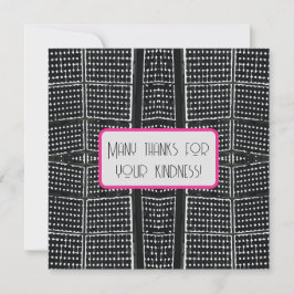 Festividades Cartão de detalhes da arquitetura preto, branco e 