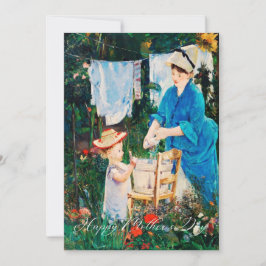 Festividades Cartão de dia de as mães/Mãe e Filho Clássicos Ele