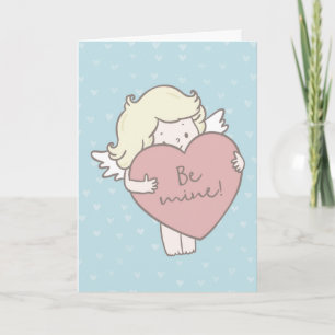 Festividades Cartão de dia de os namorados, cupido 'seja meu'