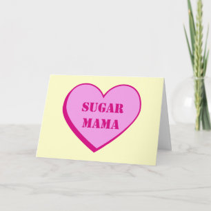 Festividades Cartão de Dia de os namorados da Mãe de Açúcar