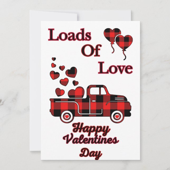 Festividades Cartão de dia de os namorados, Dia de os namorados (Frente)