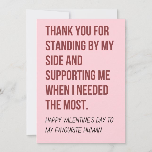 Festividades Cartão de dia de os namorados para ele e para ela (Frente)