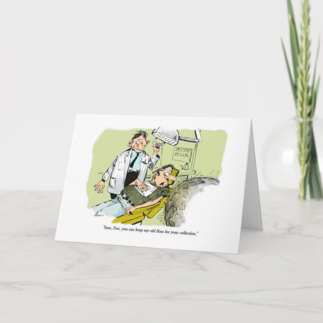 Festividades Cartão de dia de os namorados para o dentista que  (Frente)