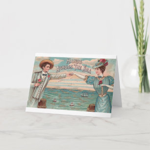 Festividades Cartão de Dia de os namorados Romance à Distância 