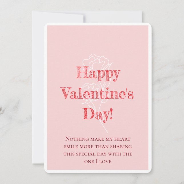 Festividades Cartão de Dia dos Namorados (Frente)