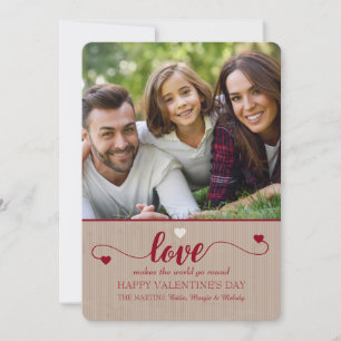 Festividades Cartão de Dia dos Namorados com Foto de Amor