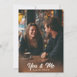 Festividades Cartão de Dia dos Namorados de Foto Personalizada 