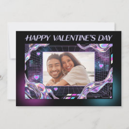 Festividades Cartão de Dia dos Namorados de Romance Cósmico Amo