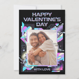 Festividades Cartão de Dia dos Namorados de Romance Cósmico Amo