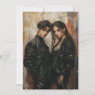 Festividades Cartão de Dia dos Namorados KPop