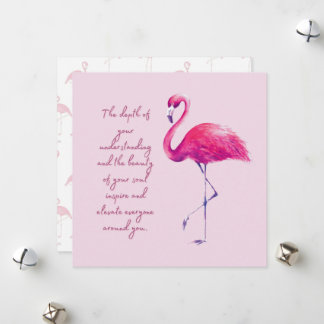 Festividades Cartão de elogio para uma mulher sábia e elegante