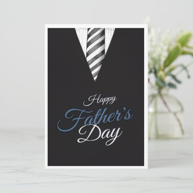 Festividades Cartão de Felicitações Dia do Pai (Em pé/Frente)