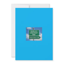 Cartão de Felicitações para o Dia do Pai