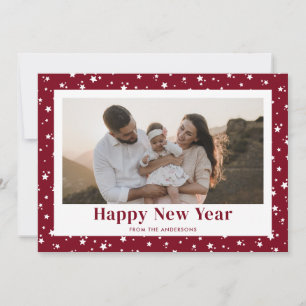 Festividades Cartão de Feliz ano novo de Fotografias para Estre