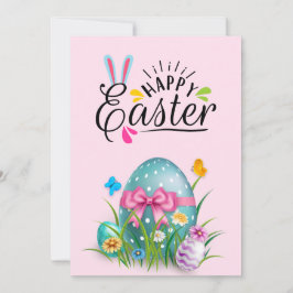Festividades cartão de felz pascoa