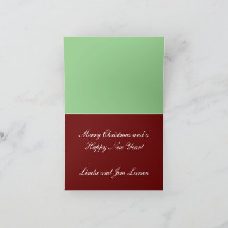 Festividades Cartão de feriado