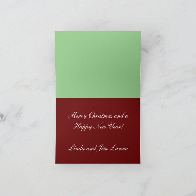 Festividades Cartão de feriado (Interior)